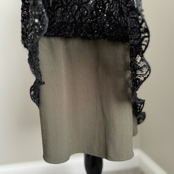 Ark & Co Sequin Dress w/ Leather Side Panels - Picture 7 of 13